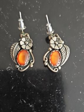 Vintage Wheeler Sterling Earings